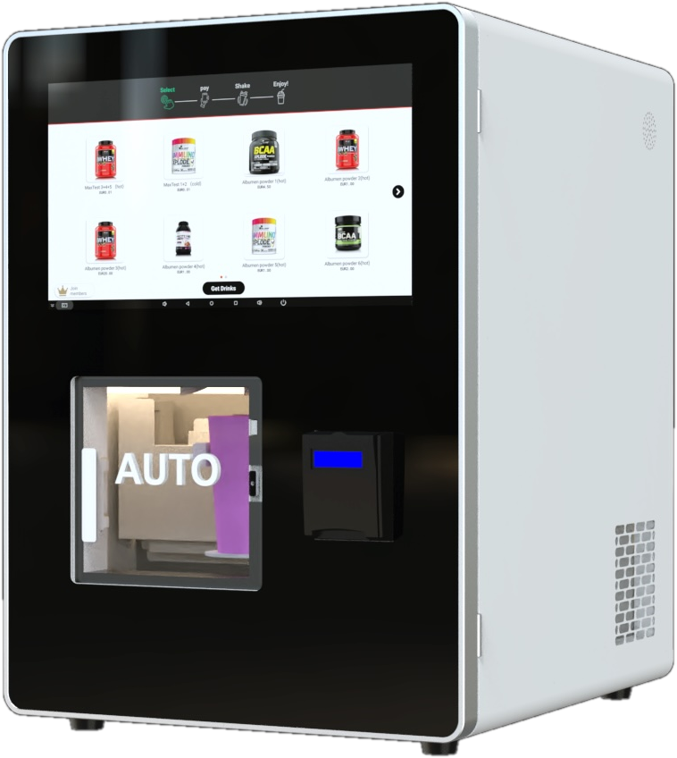 ALTARE One protein shake vending machine
